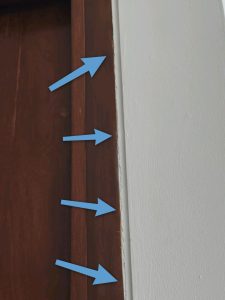 door cracking finishing