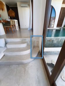 moisture intrusion - pool