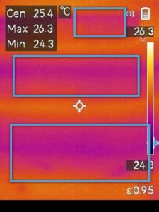 moisture intrusion sunken