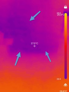 moisture intrusion wall - thermal