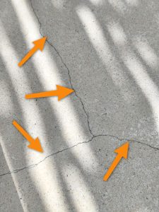 roof cover cracking 1