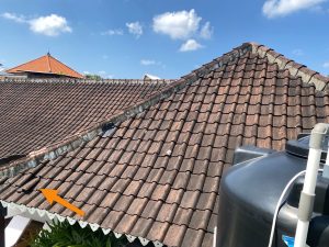 roof tile defect