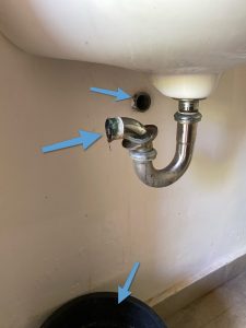 sink defect